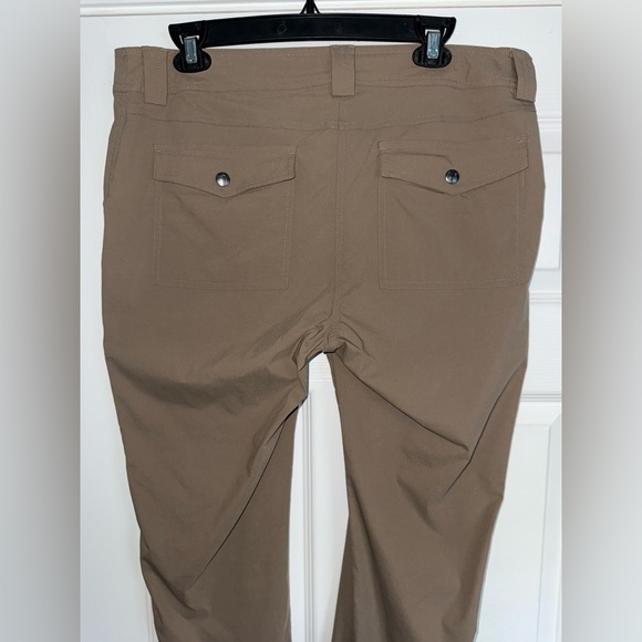 Anatomie The Kate Khaki Skinny Cargo Travel Slimming Stretch Chic Slim Pant XL - Picture 10 of 12